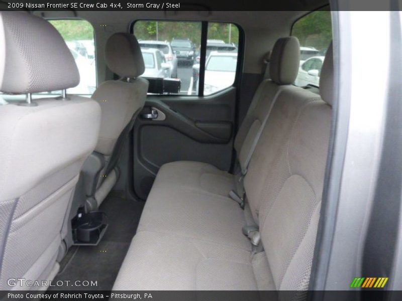 Storm Gray / Steel 2009 Nissan Frontier SE Crew Cab 4x4