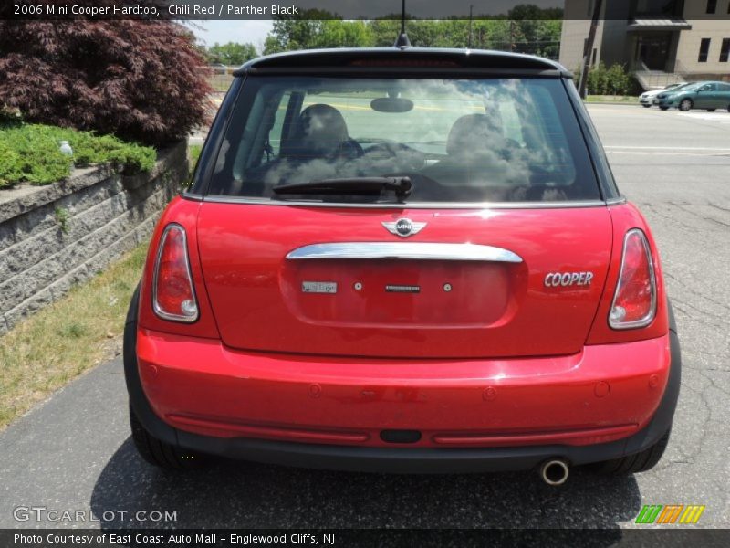 Chili Red / Panther Black 2006 Mini Cooper Hardtop