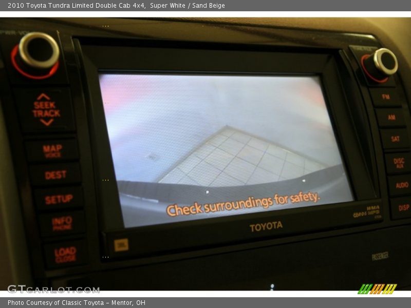 Super White / Sand Beige 2010 Toyota Tundra Limited Double Cab 4x4