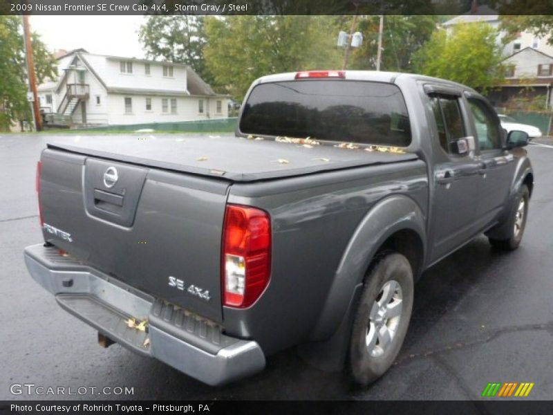 Storm Gray / Steel 2009 Nissan Frontier SE Crew Cab 4x4