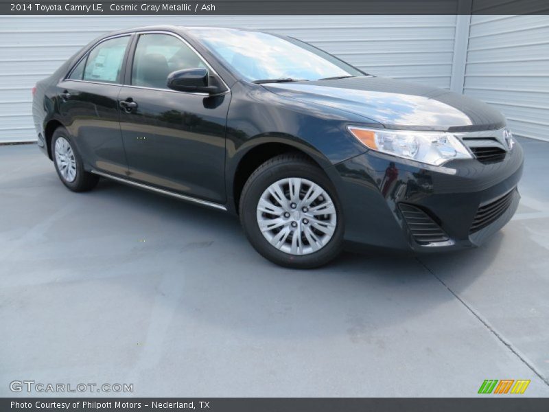 Cosmic Gray Metallic / Ash 2014 Toyota Camry LE