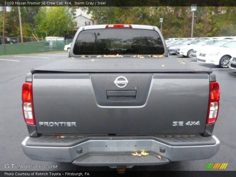 Storm Gray / Steel 2009 Nissan Frontier SE Crew Cab 4x4