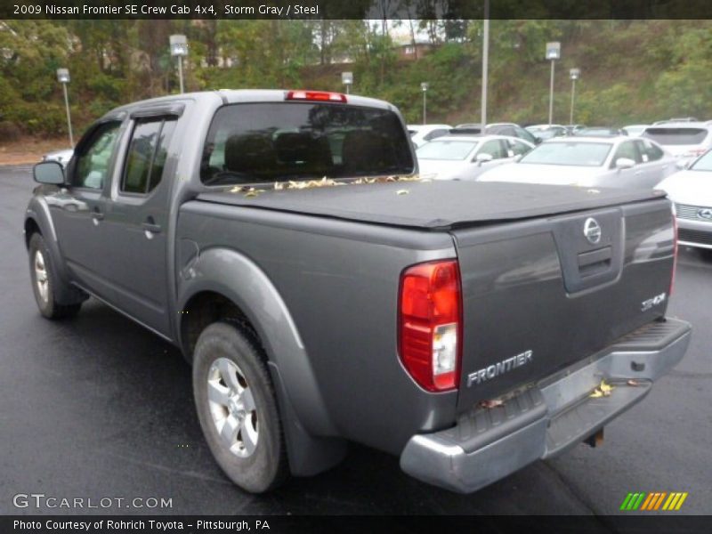 Storm Gray / Steel 2009 Nissan Frontier SE Crew Cab 4x4