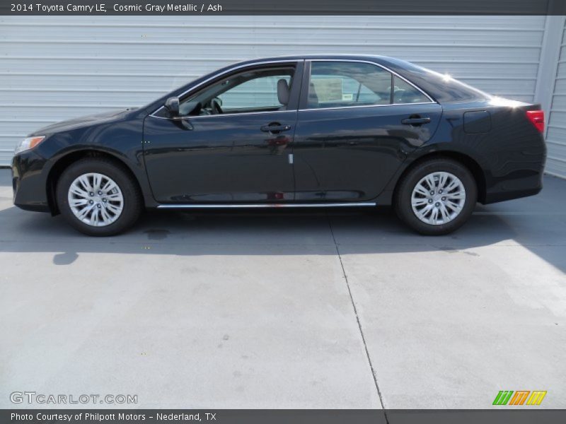 Cosmic Gray Metallic / Ash 2014 Toyota Camry LE