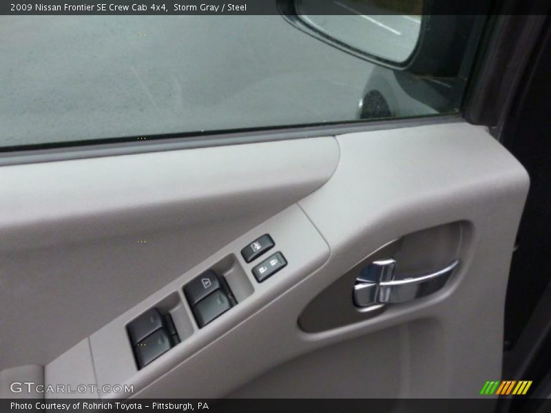 Storm Gray / Steel 2009 Nissan Frontier SE Crew Cab 4x4