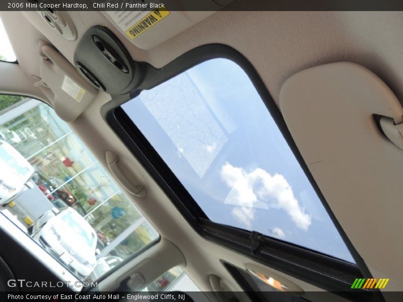 Chili Red / Panther Black 2006 Mini Cooper Hardtop