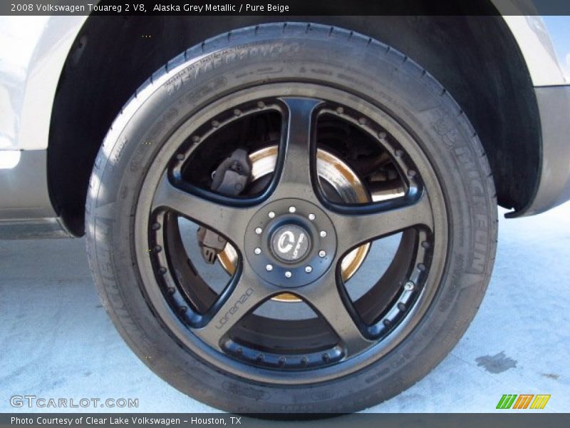 Alaska Grey Metallic / Pure Beige 2008 Volkswagen Touareg 2 V8