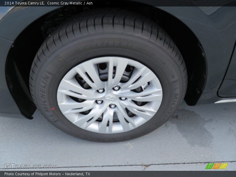 Cosmic Gray Metallic / Ash 2014 Toyota Camry LE