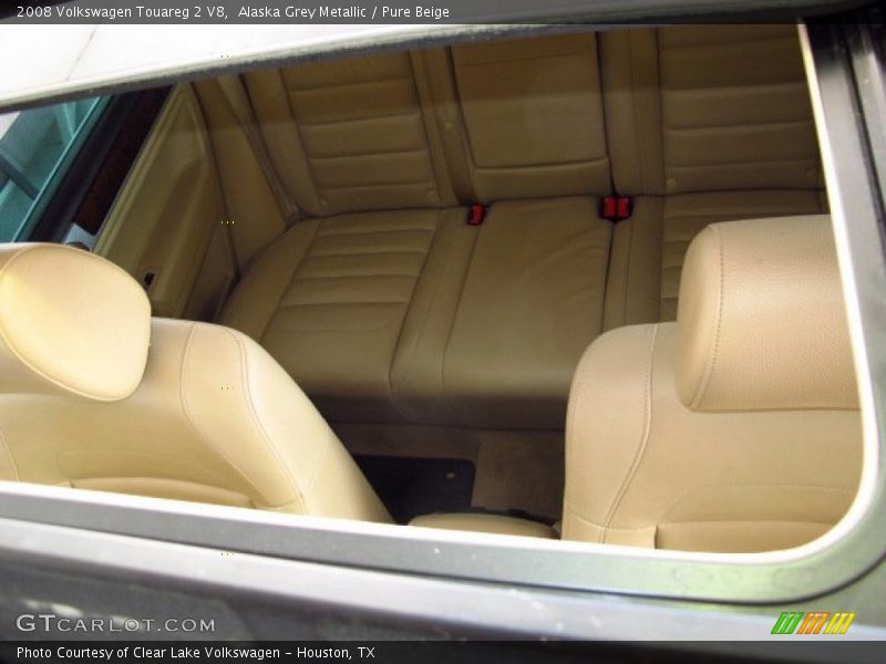 Alaska Grey Metallic / Pure Beige 2008 Volkswagen Touareg 2 V8