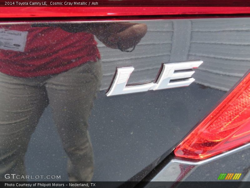 Cosmic Gray Metallic / Ash 2014 Toyota Camry LE