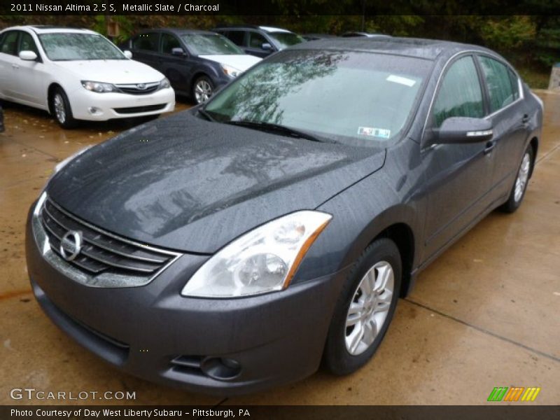 Metallic Slate / Charcoal 2011 Nissan Altima 2.5 S