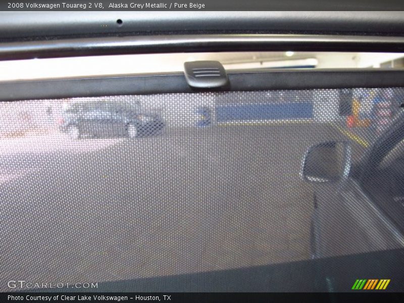 Alaska Grey Metallic / Pure Beige 2008 Volkswagen Touareg 2 V8