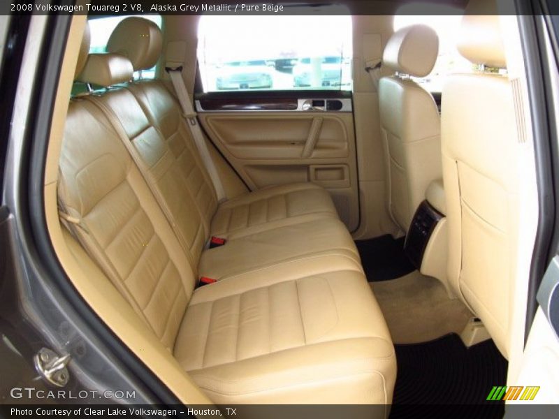 Alaska Grey Metallic / Pure Beige 2008 Volkswagen Touareg 2 V8