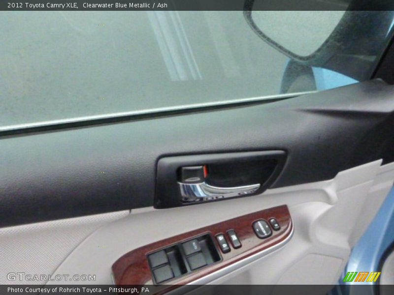 Clearwater Blue Metallic / Ash 2012 Toyota Camry XLE