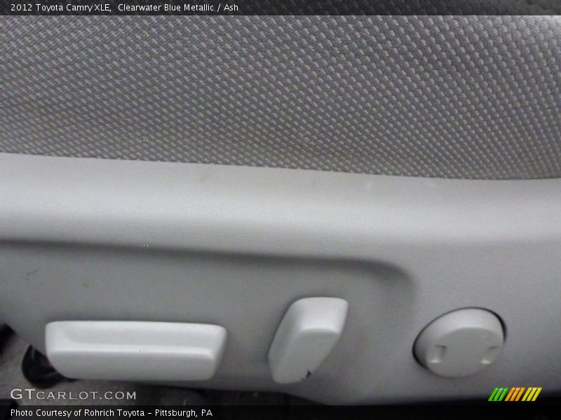 Clearwater Blue Metallic / Ash 2012 Toyota Camry XLE