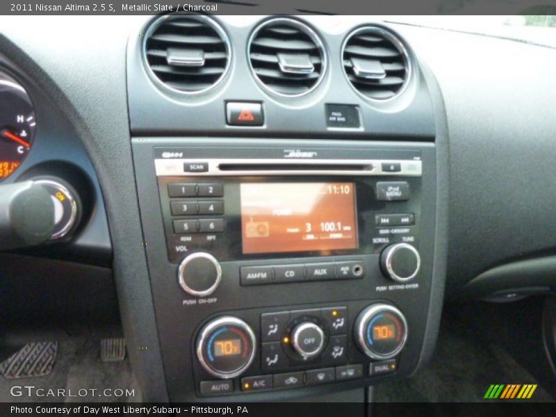 Metallic Slate / Charcoal 2011 Nissan Altima 2.5 S