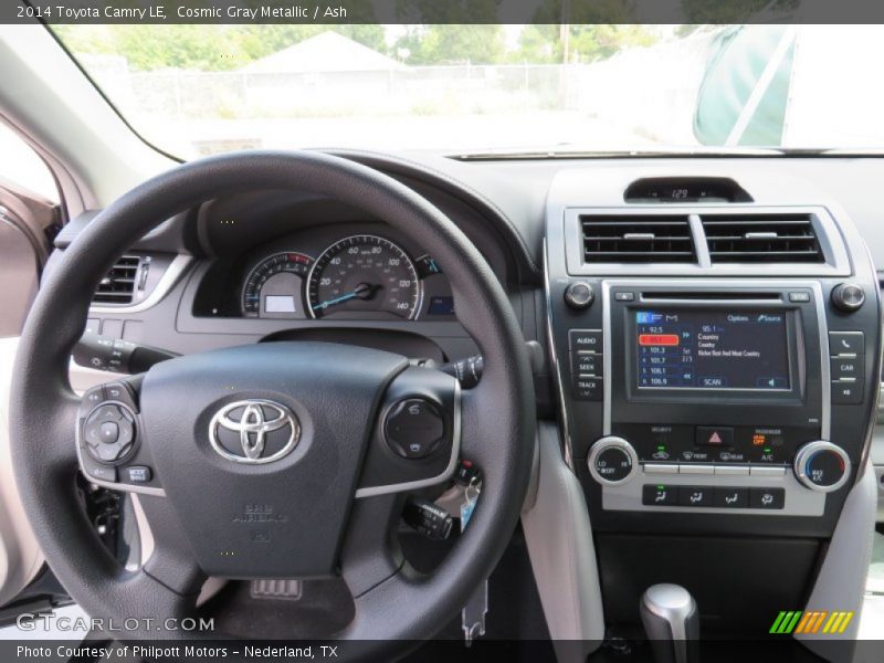 Cosmic Gray Metallic / Ash 2014 Toyota Camry LE