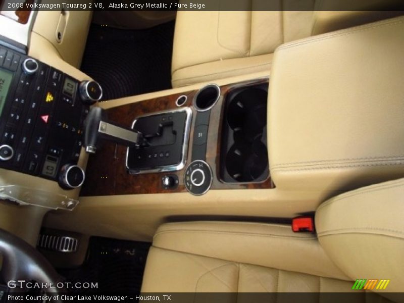 Alaska Grey Metallic / Pure Beige 2008 Volkswagen Touareg 2 V8