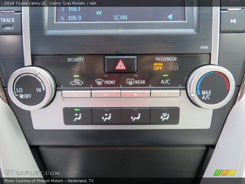 Cosmic Gray Metallic / Ash 2014 Toyota Camry LE