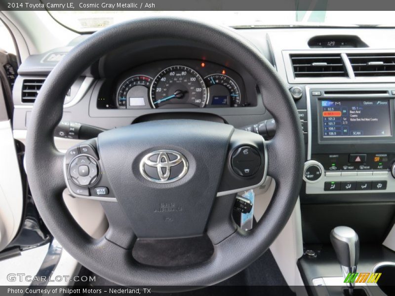 Cosmic Gray Metallic / Ash 2014 Toyota Camry LE