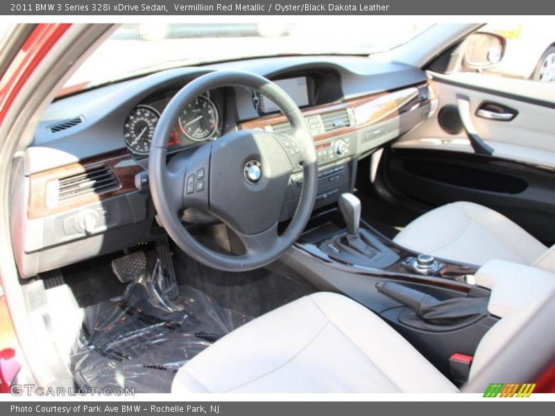 Vermillion Red Metallic / Oyster/Black Dakota Leather 2011 BMW 3 Series 328i xDrive Sedan