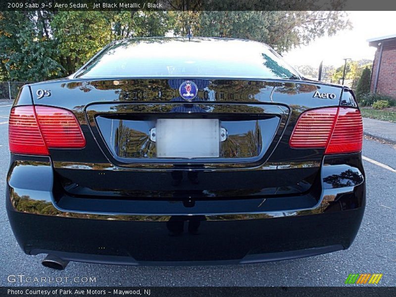 Jet Black Metallic / Black 2009 Saab 9-5 Aero Sedan