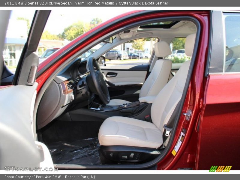 Vermillion Red Metallic / Oyster/Black Dakota Leather 2011 BMW 3 Series 328i xDrive Sedan