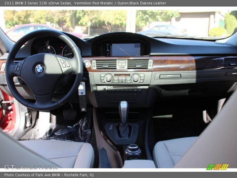 Vermillion Red Metallic / Oyster/Black Dakota Leather 2011 BMW 3 Series 328i xDrive Sedan