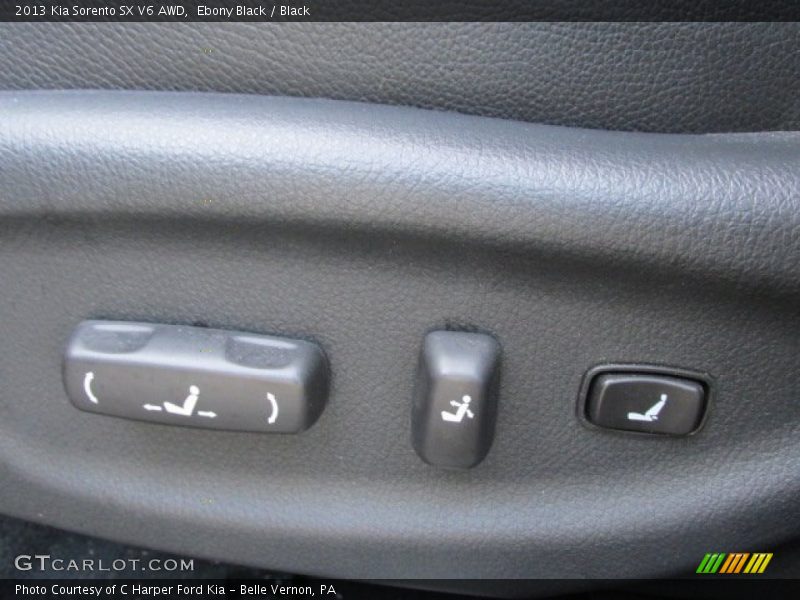 Ebony Black / Black 2013 Kia Sorento SX V6 AWD