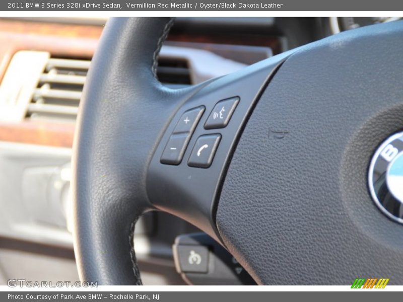 Vermillion Red Metallic / Oyster/Black Dakota Leather 2011 BMW 3 Series 328i xDrive Sedan