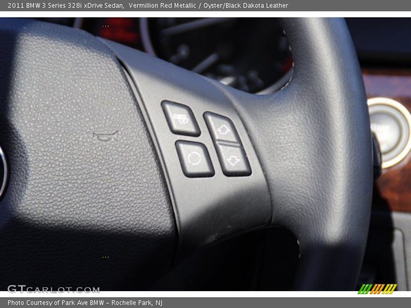 Vermillion Red Metallic / Oyster/Black Dakota Leather 2011 BMW 3 Series 328i xDrive Sedan