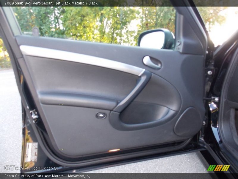 Jet Black Metallic / Black 2009 Saab 9-5 Aero Sedan