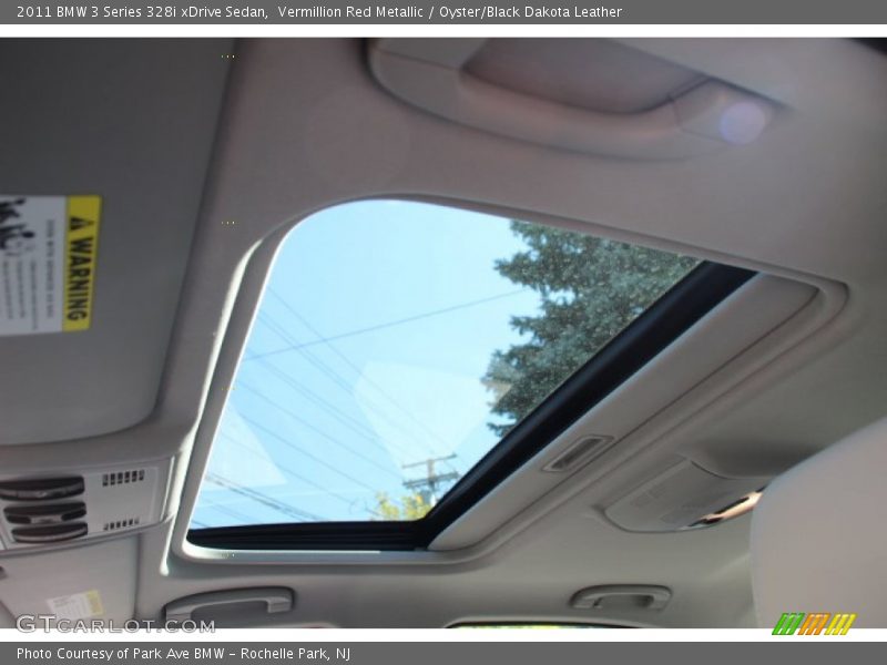 Vermillion Red Metallic / Oyster/Black Dakota Leather 2011 BMW 3 Series 328i xDrive Sedan