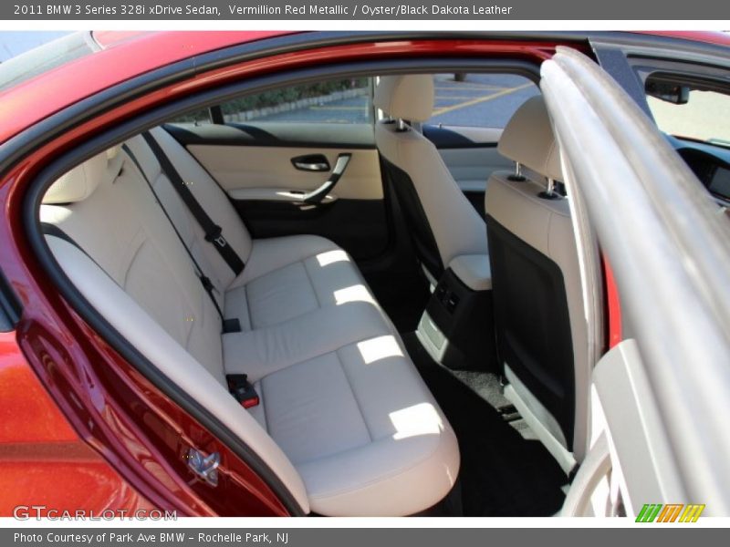 Vermillion Red Metallic / Oyster/Black Dakota Leather 2011 BMW 3 Series 328i xDrive Sedan