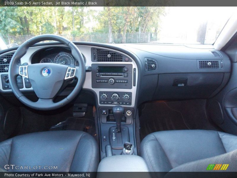 Jet Black Metallic / Black 2009 Saab 9-5 Aero Sedan