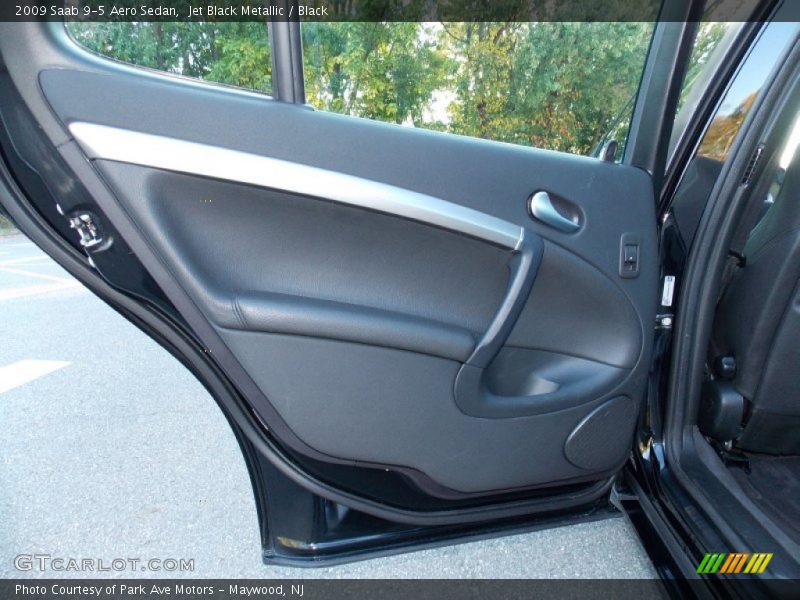 Jet Black Metallic / Black 2009 Saab 9-5 Aero Sedan