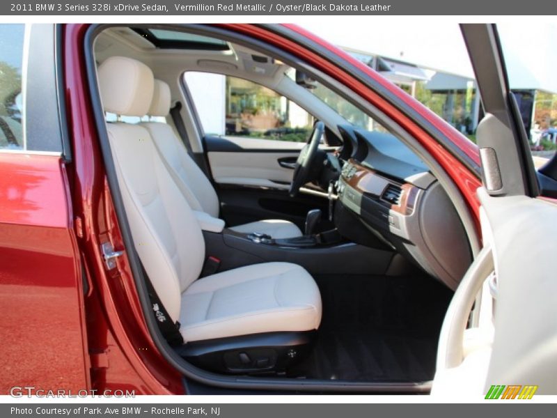 Vermillion Red Metallic / Oyster/Black Dakota Leather 2011 BMW 3 Series 328i xDrive Sedan