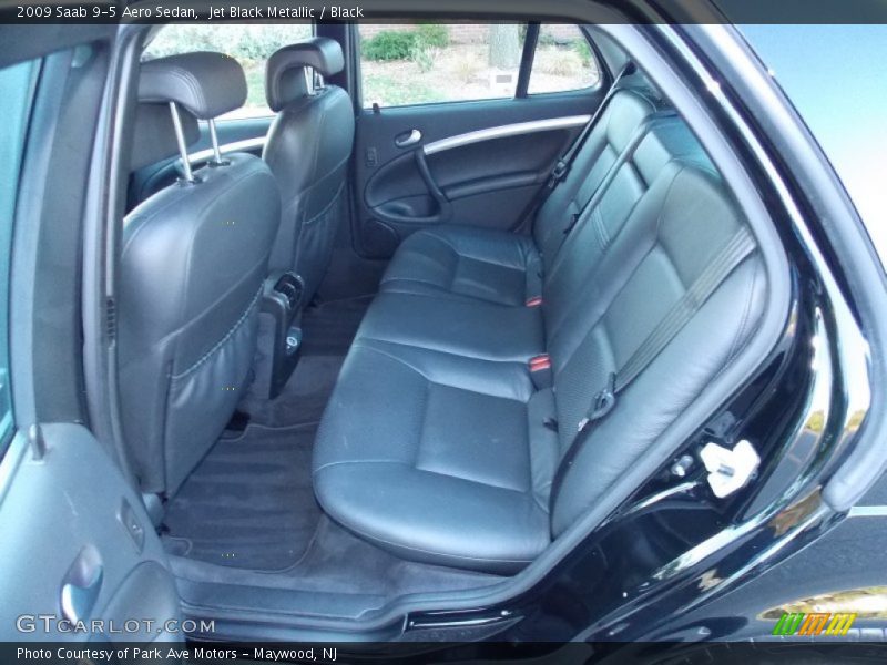 Jet Black Metallic / Black 2009 Saab 9-5 Aero Sedan