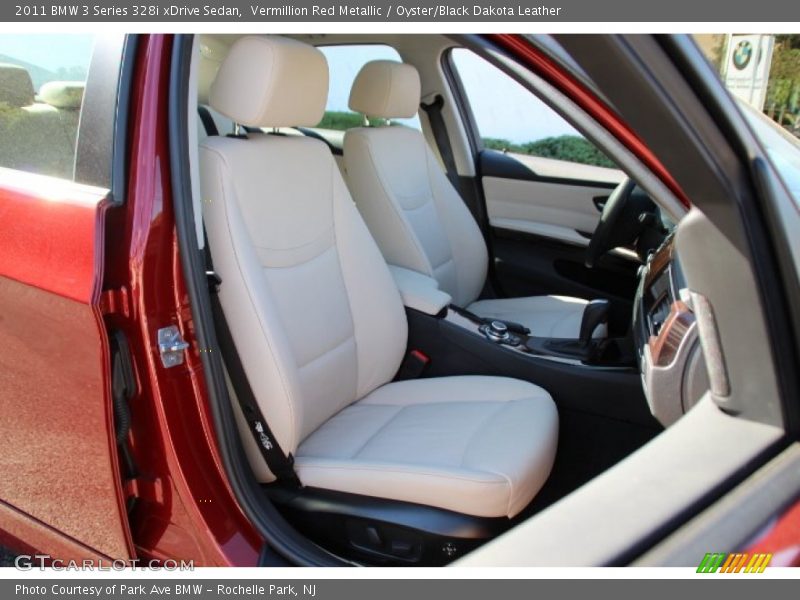 Vermillion Red Metallic / Oyster/Black Dakota Leather 2011 BMW 3 Series 328i xDrive Sedan