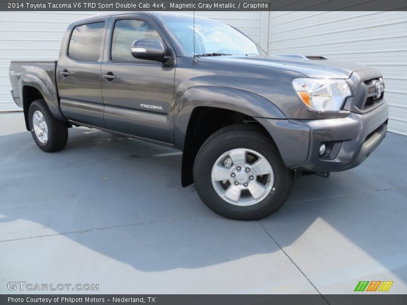 Front 3/4 View of 2014 Tacoma V6 TRD Sport Double Cab 4x4