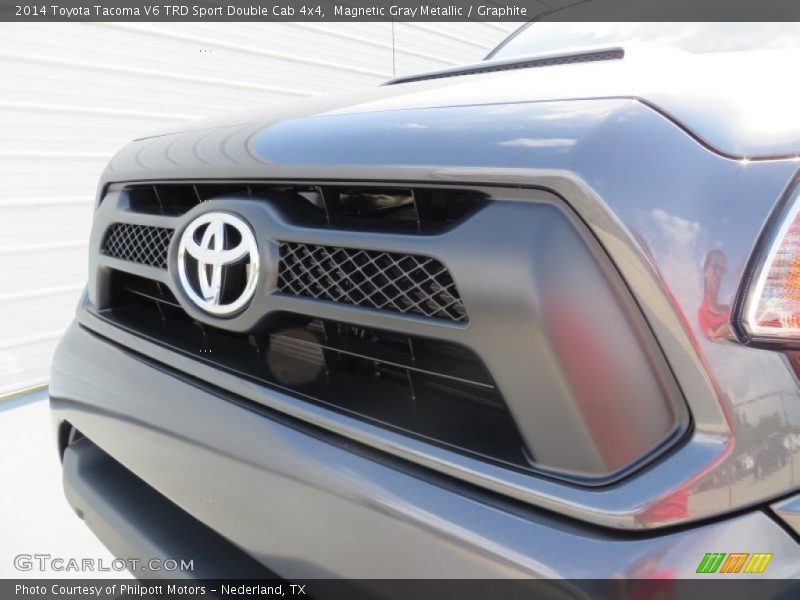 Magnetic Gray Metallic / Graphite 2014 Toyota Tacoma V6 TRD Sport Double Cab 4x4