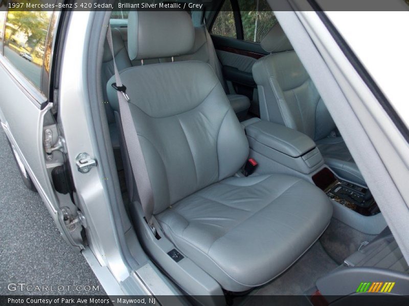 Front Seat of 1997 S 420 Sedan