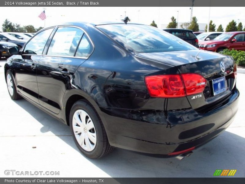 Black / Titan Black 2014 Volkswagen Jetta SE Sedan