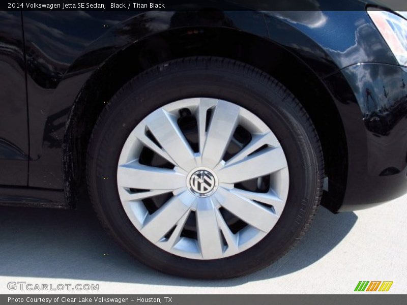 Black / Titan Black 2014 Volkswagen Jetta SE Sedan
