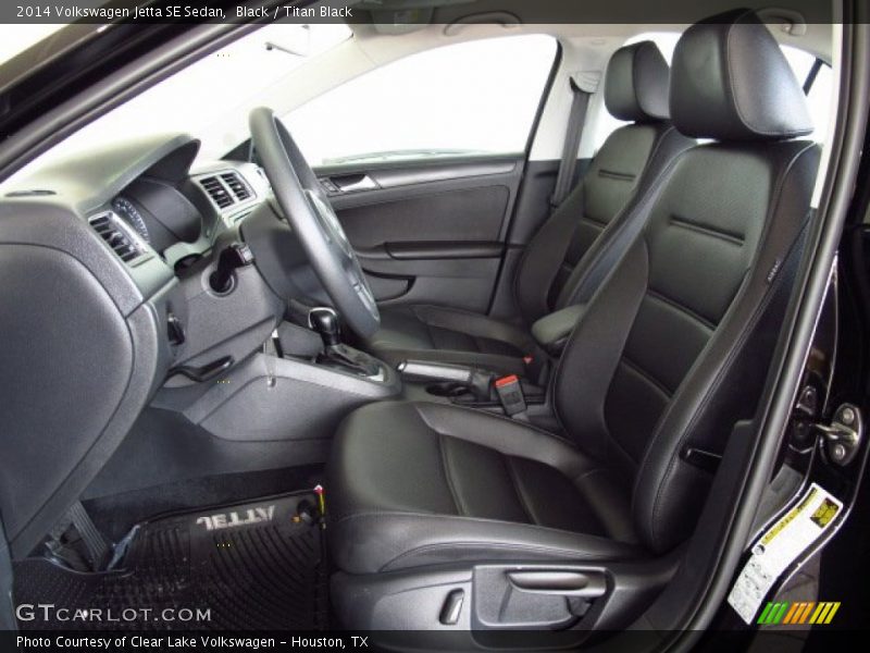 Black / Titan Black 2014 Volkswagen Jetta SE Sedan