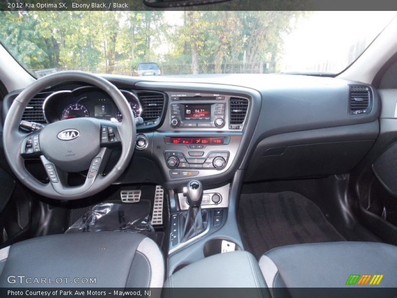 Ebony Black / Black 2012 Kia Optima SX