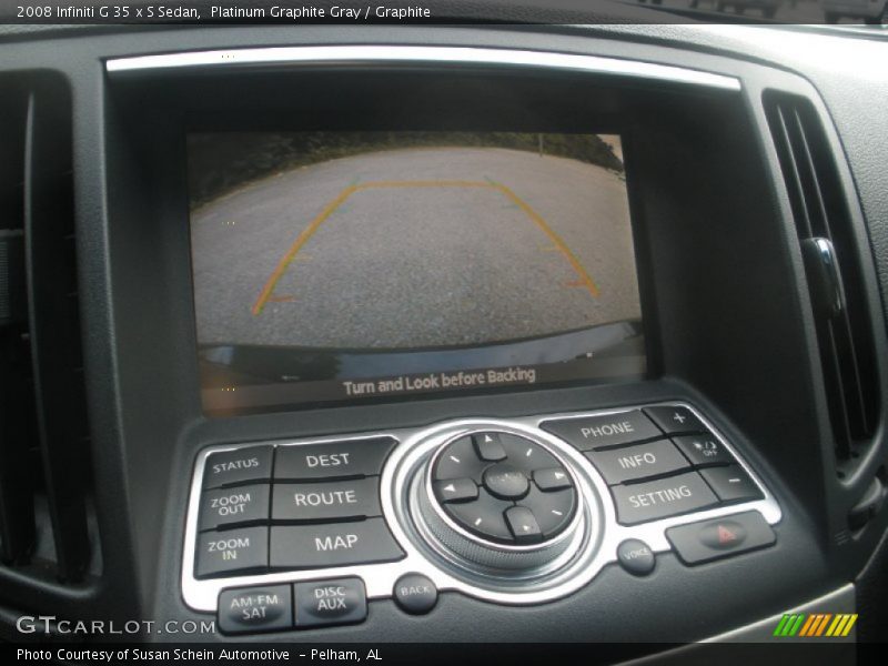 Platinum Graphite Gray / Graphite 2008 Infiniti G 35 x S Sedan