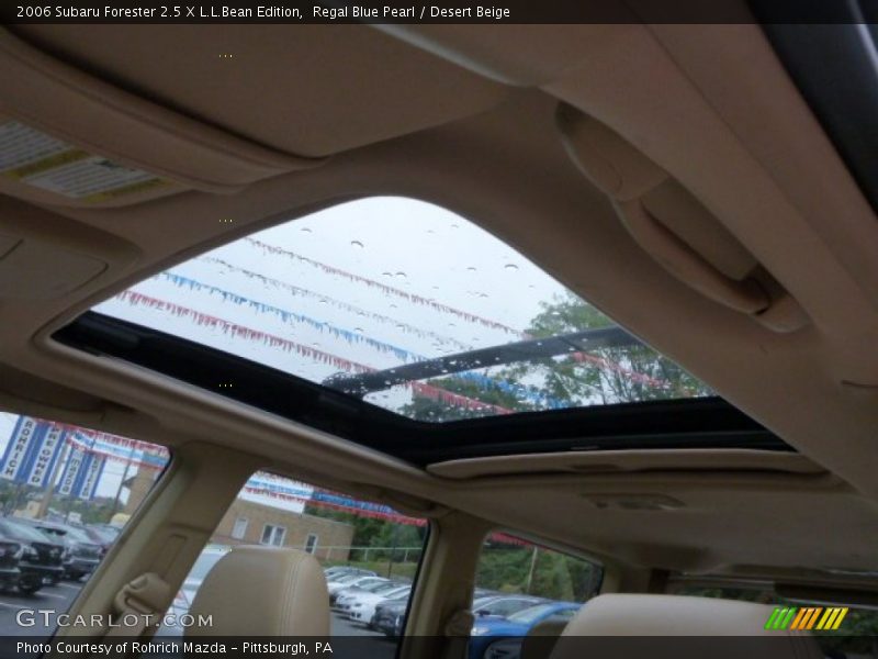Regal Blue Pearl / Desert Beige 2006 Subaru Forester 2.5 X L.L.Bean Edition