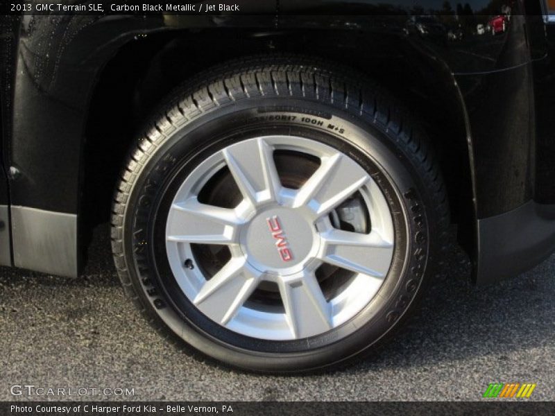 Carbon Black Metallic / Jet Black 2013 GMC Terrain SLE