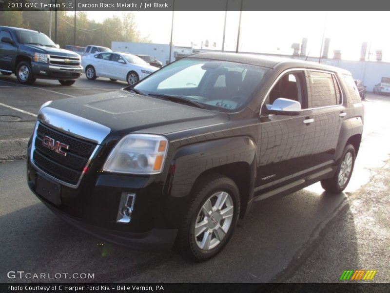 Carbon Black Metallic / Jet Black 2013 GMC Terrain SLE